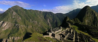 World famous landmarks places panoramic view