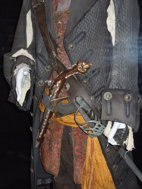 Captain Barbossa Pirates of the Caribbean costume detail