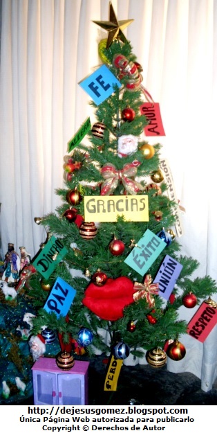 Foto de un Arbol de Navidad de casa por Jesus Gómez