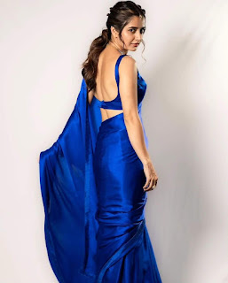 Ashika Ranganath latest saree stills, images, mobile wallpapers