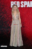 Jennifer Lawrence in a golde glittering gown at Red Sparrow Premiere in London ~  Exclusive Galleries 007.jpg
