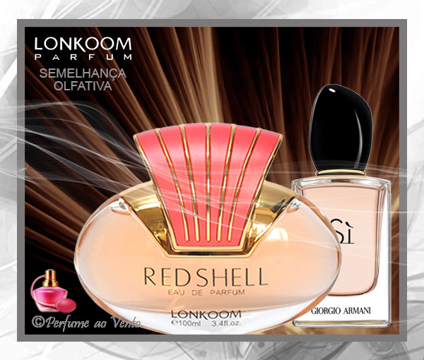 Perfume  Contratipo Red Shell Lonkoom - Si Giorgio Armani