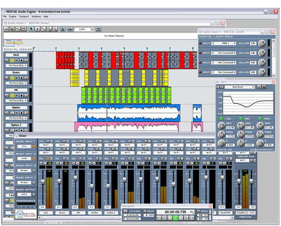 Kristal Audio Engine audio mp3 editor تقطيع ملفات تعديل مونتاج