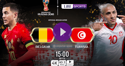 mobilecric belgium v tunisia