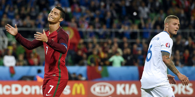 Hasil Pertandingan Portugal vs Islandia: Skor 1-1 