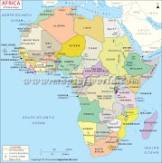 I at once decide to download a political map of Africa and atleast to have a . (africa map)