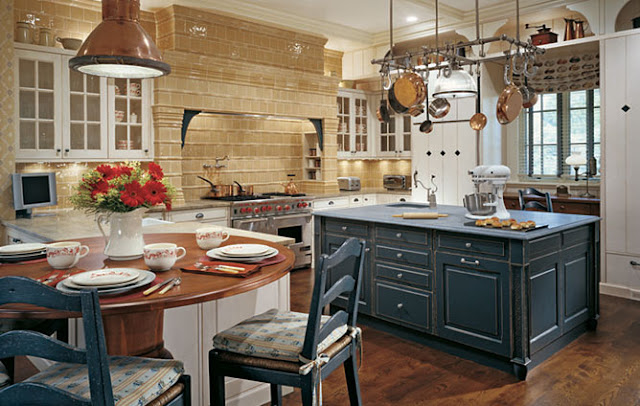 Country Style Kitchen Islands