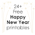 New Year's Eve Downloads for DIY Decorations and Gifts