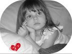 Picture of Caylee with Heart Sticker