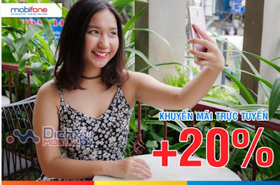 khuyến mãi nạp thẻ trực tuyến Mobifone 30/5/2018