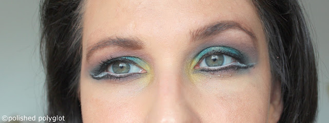 Monday Shadow Challenge Teal (bleu canard)