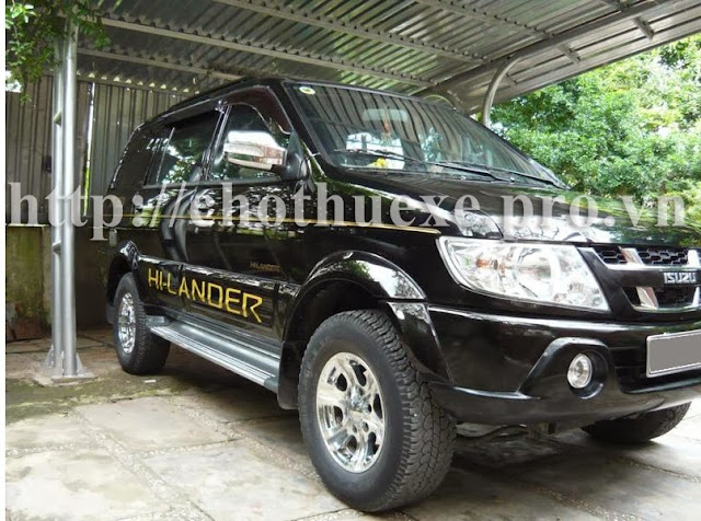 Cho thuê xe du lịch 7 chỗ Isuzu Hilander tại Hà Nội