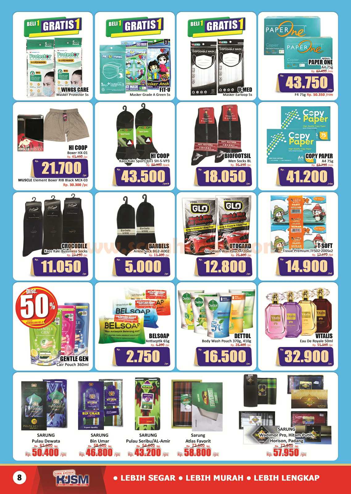 Katalog Promo JSM Hari Hari Swalayan 4 - 7 April 2024 8