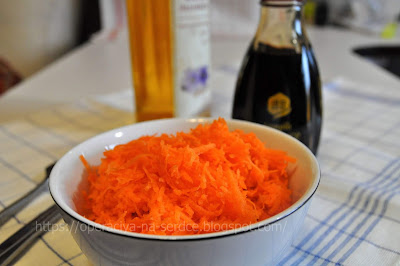 Морковь натертая на терке