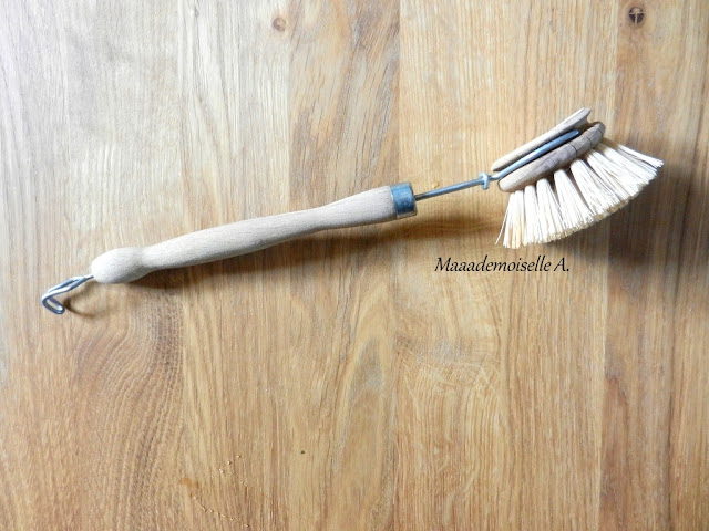 || Mes accessoires pour faire sa vaisselle à la main de façon (presque) zéro déchet : Brosse à vaisselle