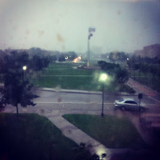 Rainstorm from LydiaClink's intern window
