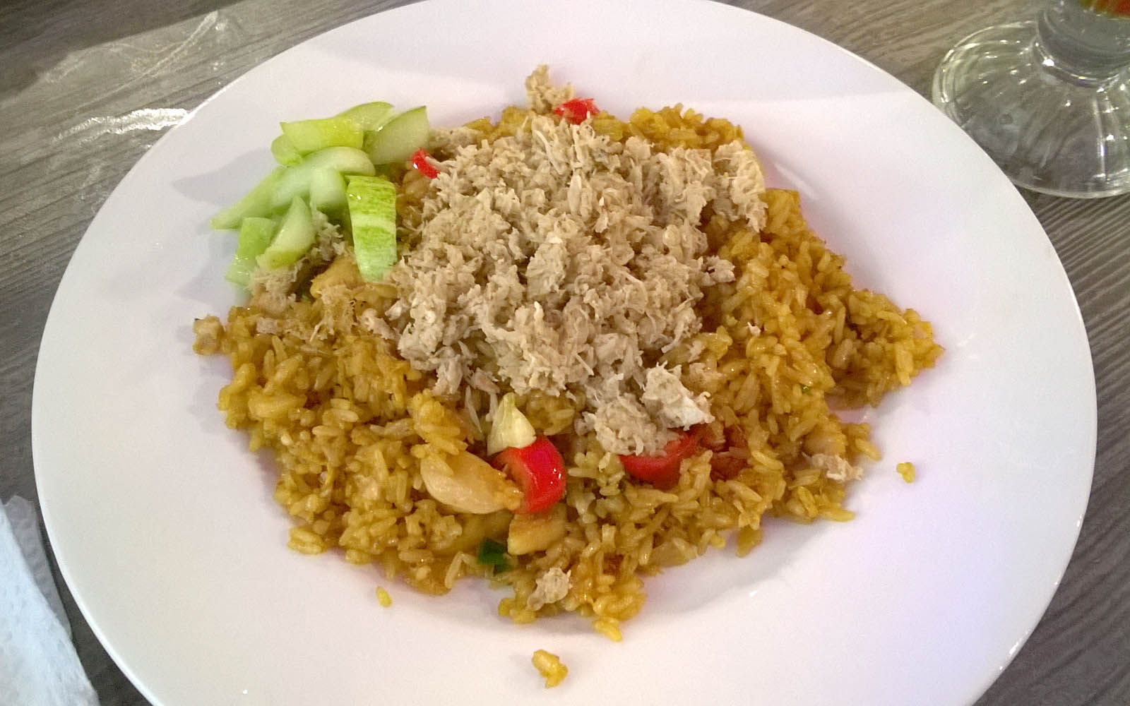 Nikmatnya Nasi Goreng Kepiting Rajungan di Solaria, AEON Mall