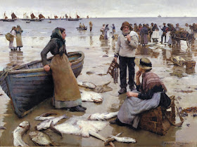 Irish Artist "Stanhope Forbes"  - A Plein Air Genre Painter