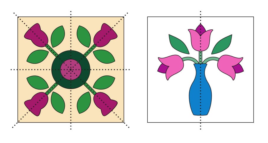 Symmetry. Quilt Glossary