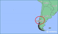 Ubicación de Valdivia