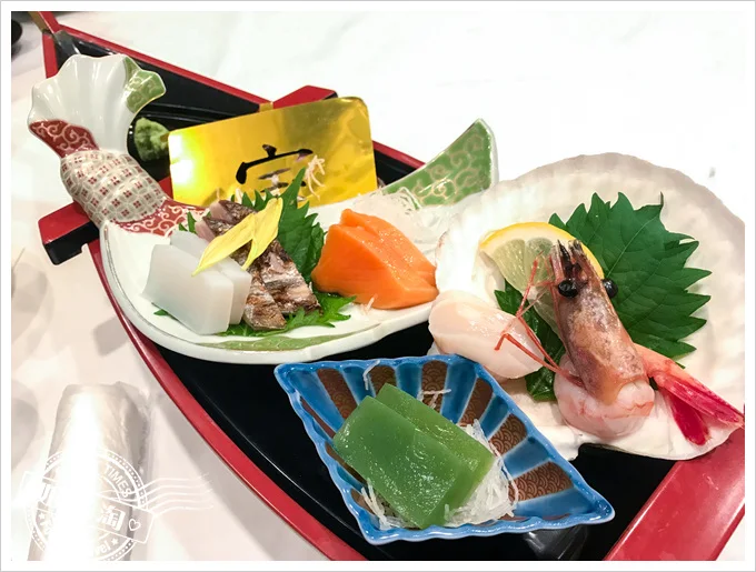森之風鶯宿酒店早晚餐生魚片船