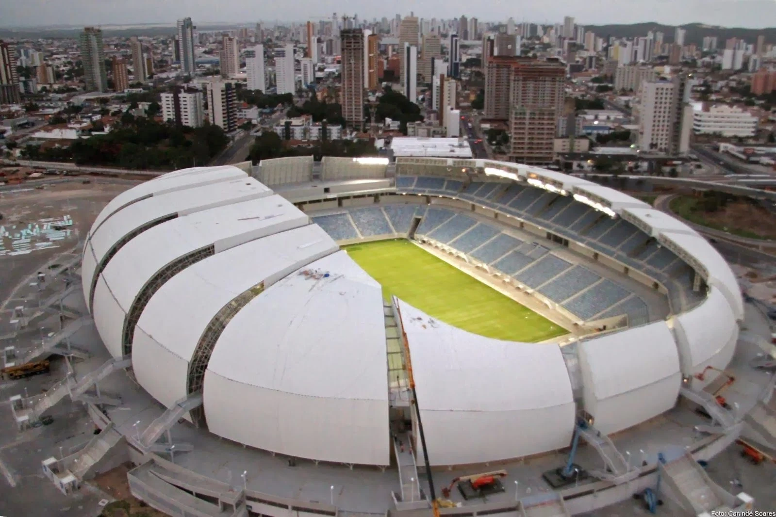 officially opened Arena das Dunas by Populous