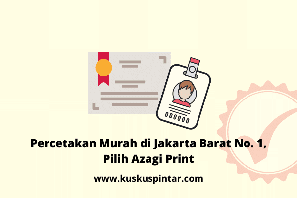 Percetakan Murah di Jakarta Barat