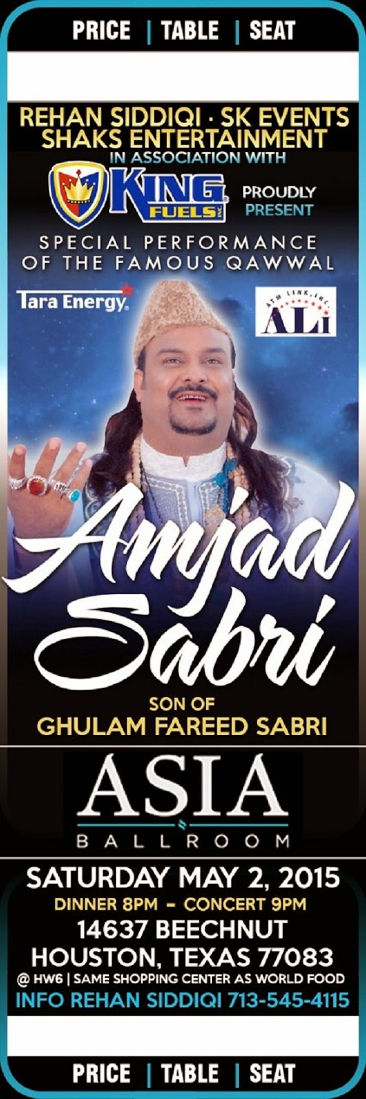 Amjad Sabri Live In Houston