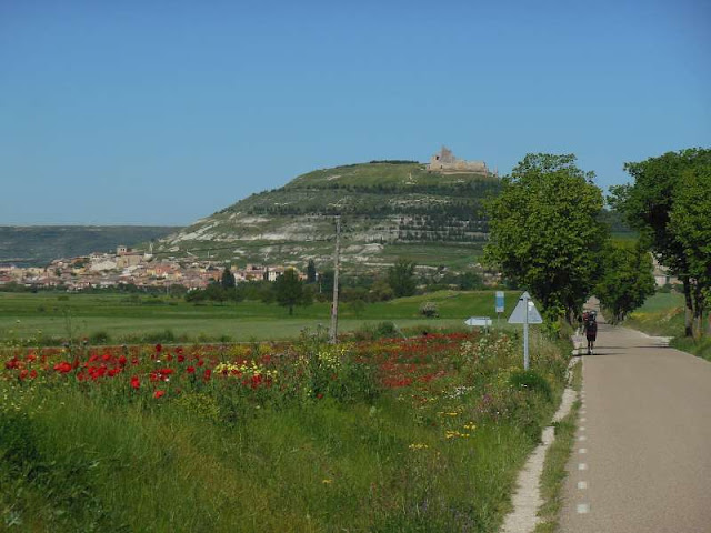 Camino, Jola Stepień, Castrojeriz, Santiago Matamatos,Alto Mosterales