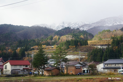 Road to Shirakawa-go Japan