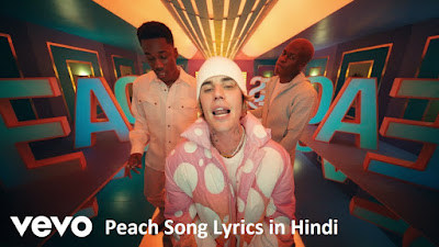 Justin Bieber - Peaches Song Lyrics