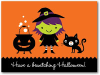 Halloween Kitten Greeting Cards