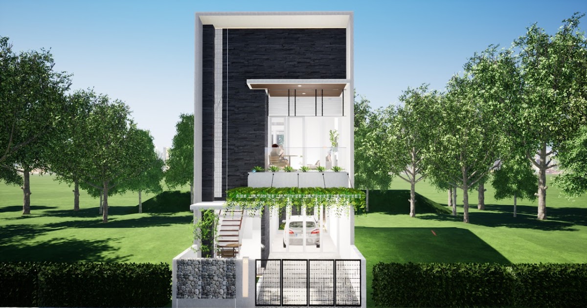 DESAIN RUMAH TINGGAL KONSEP ECO-FRIENDLY HOME