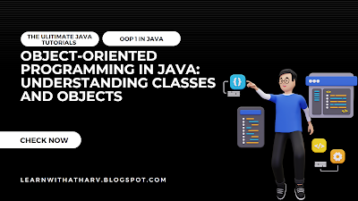 JAVA CLASS AND OBJECTS (OOP 1) BLOG BANNER