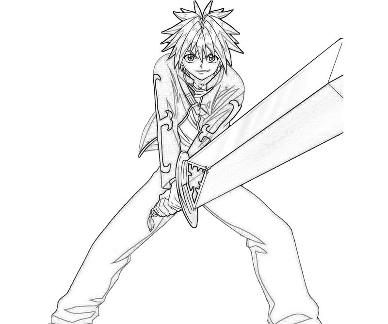 rave-haru-glory-sword-coloring-pages