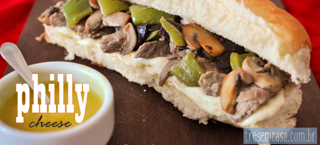 receita de philly cheesesteak