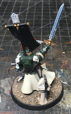 Dark Angels Chapter Master Azrael WIP