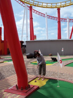 Crazy Golf at Fantasy Island in Ingoldmells