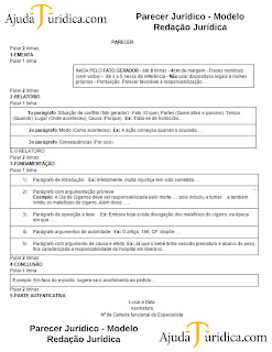 como fazer um parecer