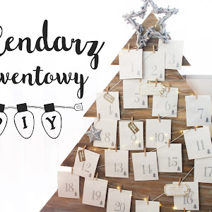 Kalendarz adwentowy  ➤ drewniana choinka DIY