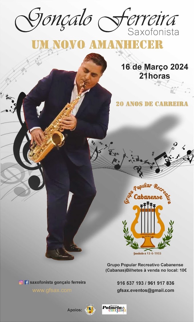 Saxofonista GONÇALO FERREIRA