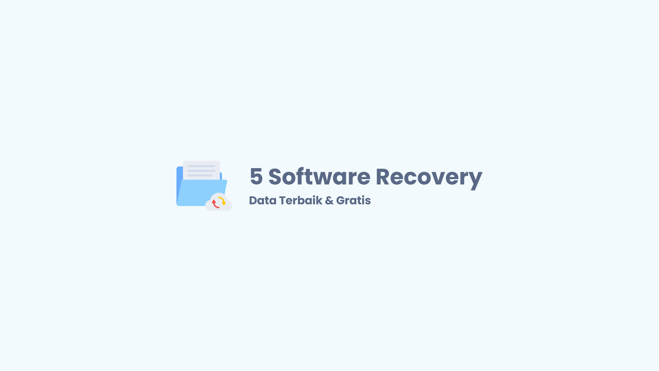 Software Recovery Data