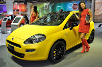 Fiat Punto 2012 jaune