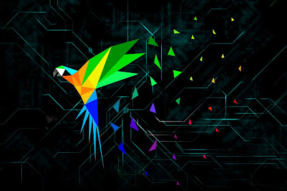 Download Wallpaper Parrot OS 2018