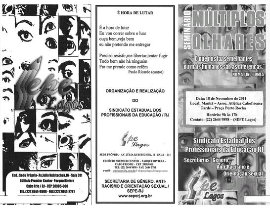 Múltiplos Olhares - 18/11 - Associação Atlética Cabo-friense