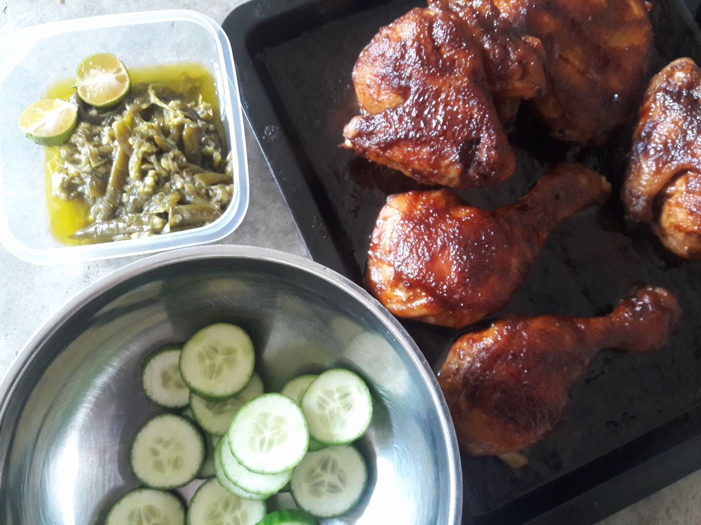 Resepi Ayam Panggang Kecap/Kicap Indonesia - #CeritaMak