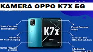 G secara resmi telah dirilis dengan mengusung procesor Mediatek Dimensity  OPPO K7X 5G - Spesifikasi dan Harga