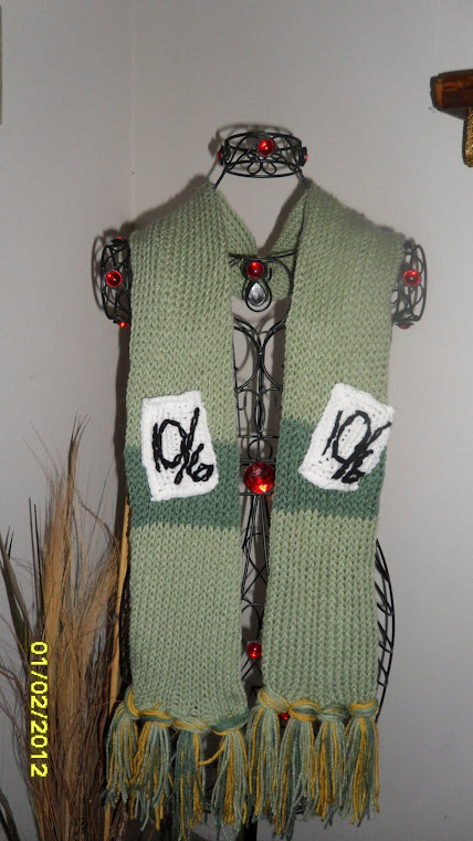 Disney inspired Mad Hatter scarf