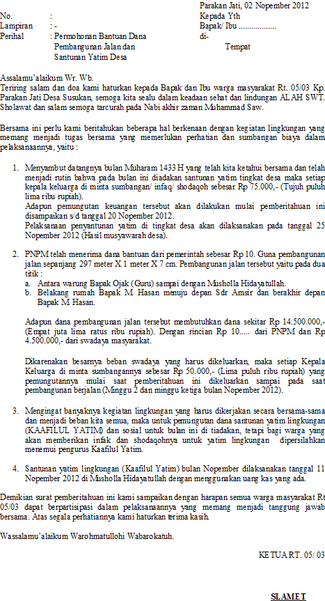 JENIS SURAT DAN BAGIAN BAGIAN SURAT - asa generasiku