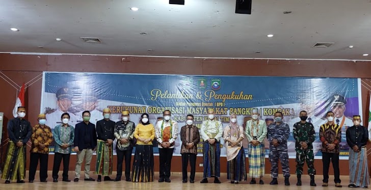 Bupati MYL dan Nurlita Hadiri Pelantikan KOMPAK Kabupaten Kutai Timur Kaltim